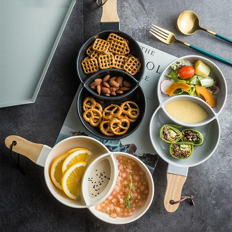 Decorative Trays Venn Ceramic Snack Tray sold by Fleurlovin, Free Shipping Worldwide