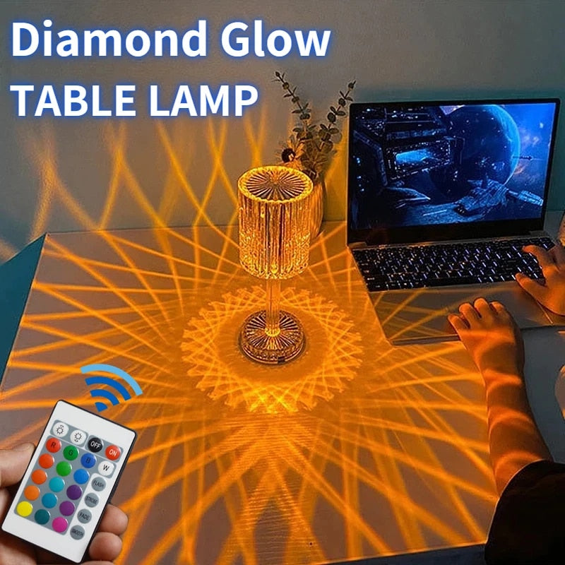  Diamond Crystal Lamp sold by Fleurlovin, Free Shipping Worldwide