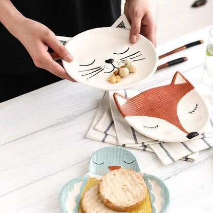 Dinnerware Animal Ceramic Plates sold by Fleurlovin, Free Shipping Worldwide