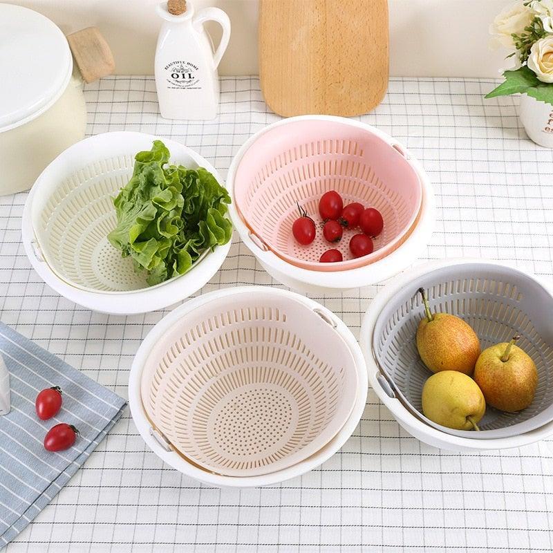  Double Drain Basket Bowl sold by Fleurlovin, Free Shipping Worldwide