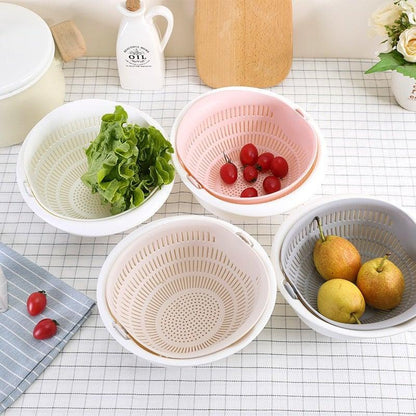  Double Drain Basket Bowl sold by Fleurlovin, Free Shipping Worldwide