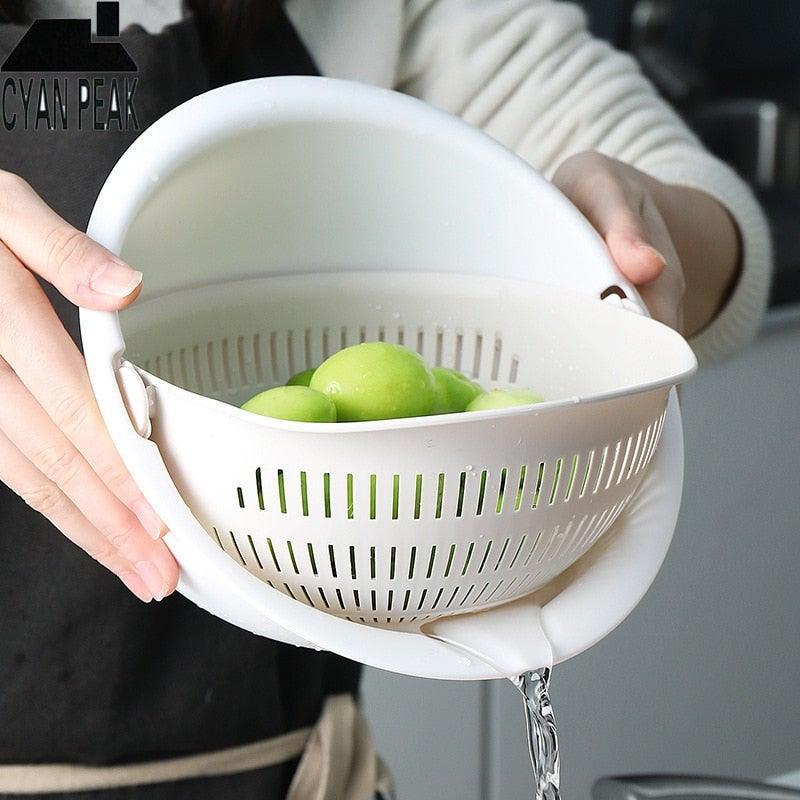  Double Drain Basket Bowl sold by Fleurlovin, Free Shipping Worldwide