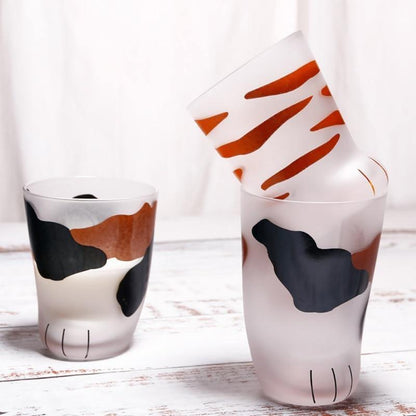 Drinkware Cat Paw Glass Cups sold by Fleurlovin, Free Shipping Worldwide