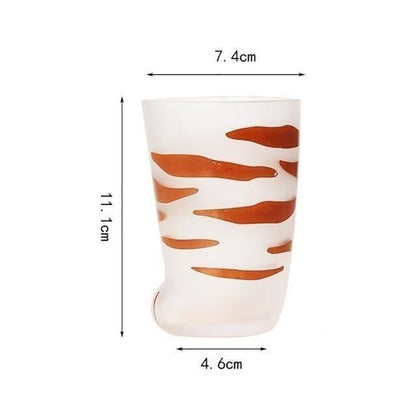 Drinkware Cat Paw Glass Cups sold by Fleurlovin, Free Shipping Worldwide