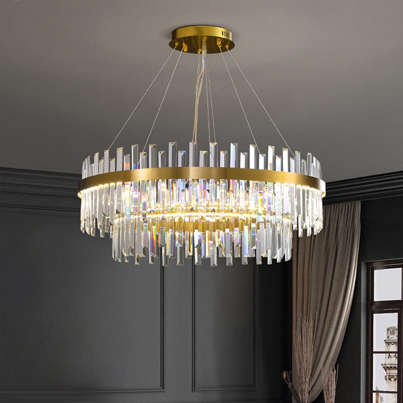  Dual Crystal Chandelier sold by Fleurlovin, Free Shipping Worldwide