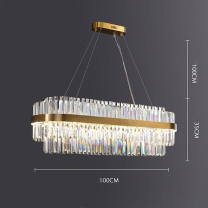  Dual Crystal Chandelier sold by Fleurlovin, Free Shipping Worldwide