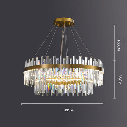  Dual Crystal Chandelier sold by Fleurlovin, Free Shipping Worldwide