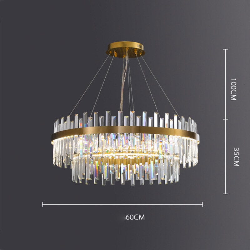  Dual Crystal Chandelier sold by Fleurlovin, Free Shipping Worldwide