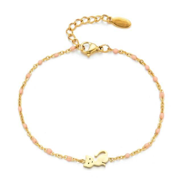  Elegant Cat Bracelet sold by Fleurlovin, Free Shipping Worldwide