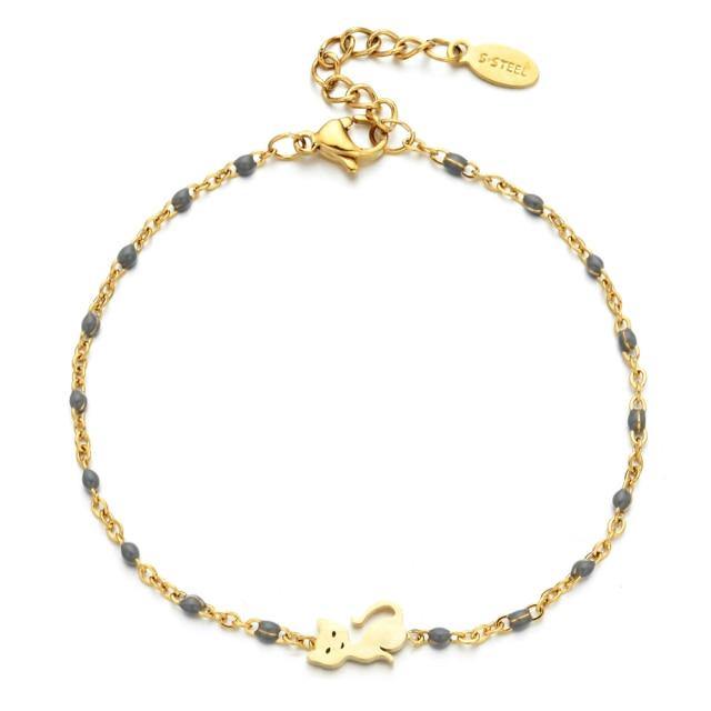  Elegant Cat Bracelet sold by Fleurlovin, Free Shipping Worldwide