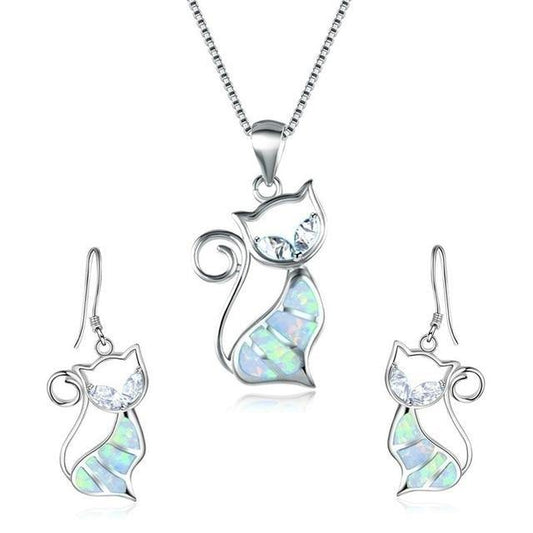  Fashion Cat Necklace sold by Fleurlovin, Free Shipping Worldwide