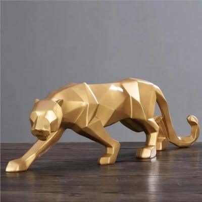 Figurines Geometric Panther Figurine sold by Fleurlovin, Free Shipping Worldwide