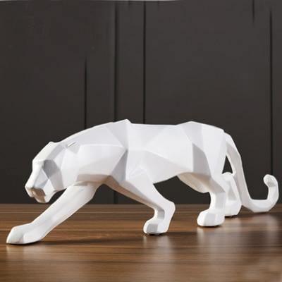 Figurines Geometric Panther Figurine sold by Fleurlovin, Free Shipping Worldwide