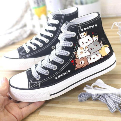  Fluffy Cat Sneakers sold by Fleurlovin, Free Shipping Worldwide