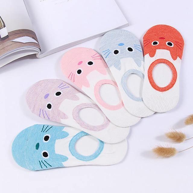  Fluffy Cat Socks sold by Fleurlovin, Free Shipping Worldwide