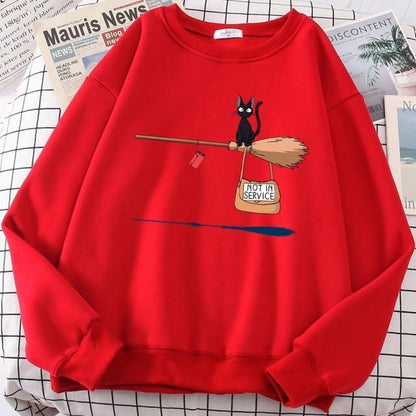  Flying Cat Sweatshirt sold by Fleurlovin, Free Shipping Worldwide