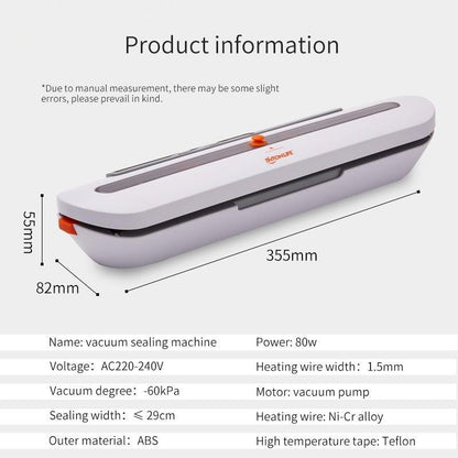  Food Vacuum Sealer sold by Fleurlovin, Free Shipping Worldwide