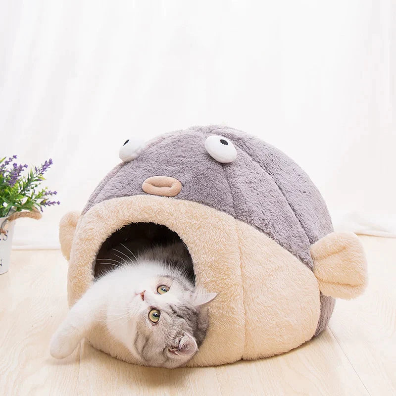  Funny Fish Cat Nest sold by Fleurlovin, Free Shipping Worldwide