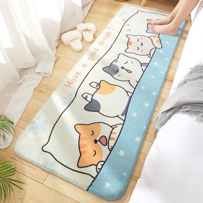  Furry Cat Rug sold by Fleurlovin, Free Shipping Worldwide