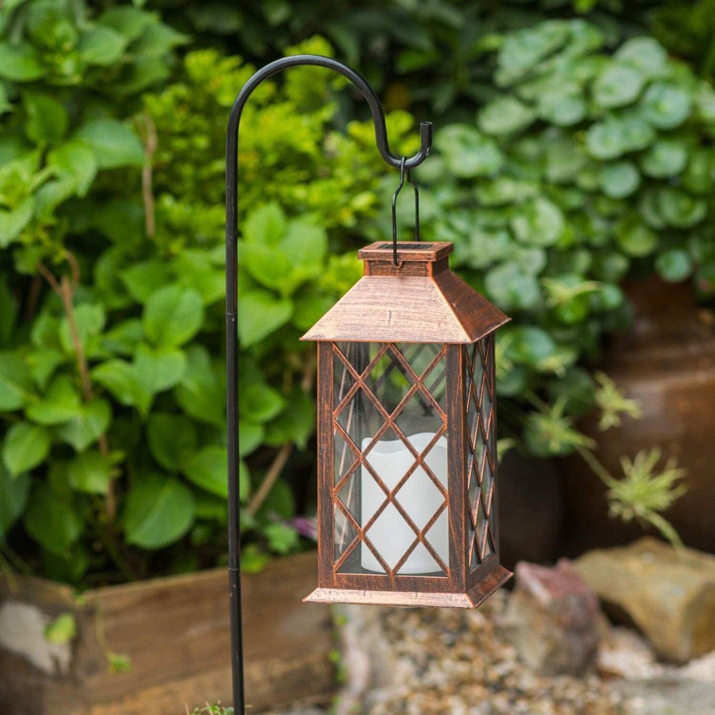 Garden lights Bronze Antique Solar Lantern Outdoor Garden LAmp sold by Fleurlovin, Free Shipping Worldwide