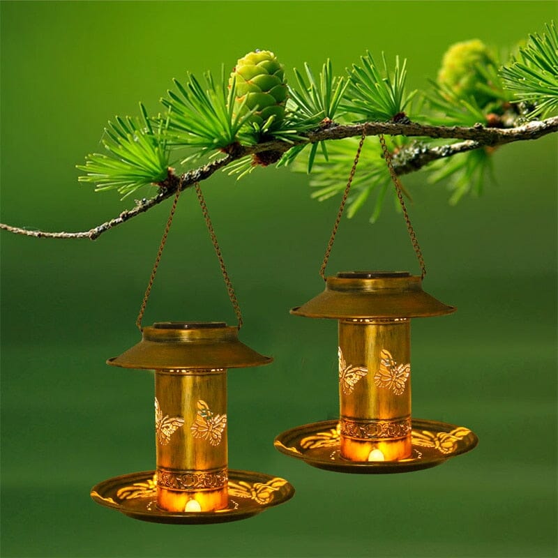 Garden lights Bronze Metal Bird Feeder Waterproof Solar Light sold by Fleurlovin, Free Shipping Worldwide