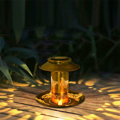 Garden lights Bronze Metal Bird Feeder Waterproof Solar Light sold by Fleurlovin, Free Shipping Worldwide