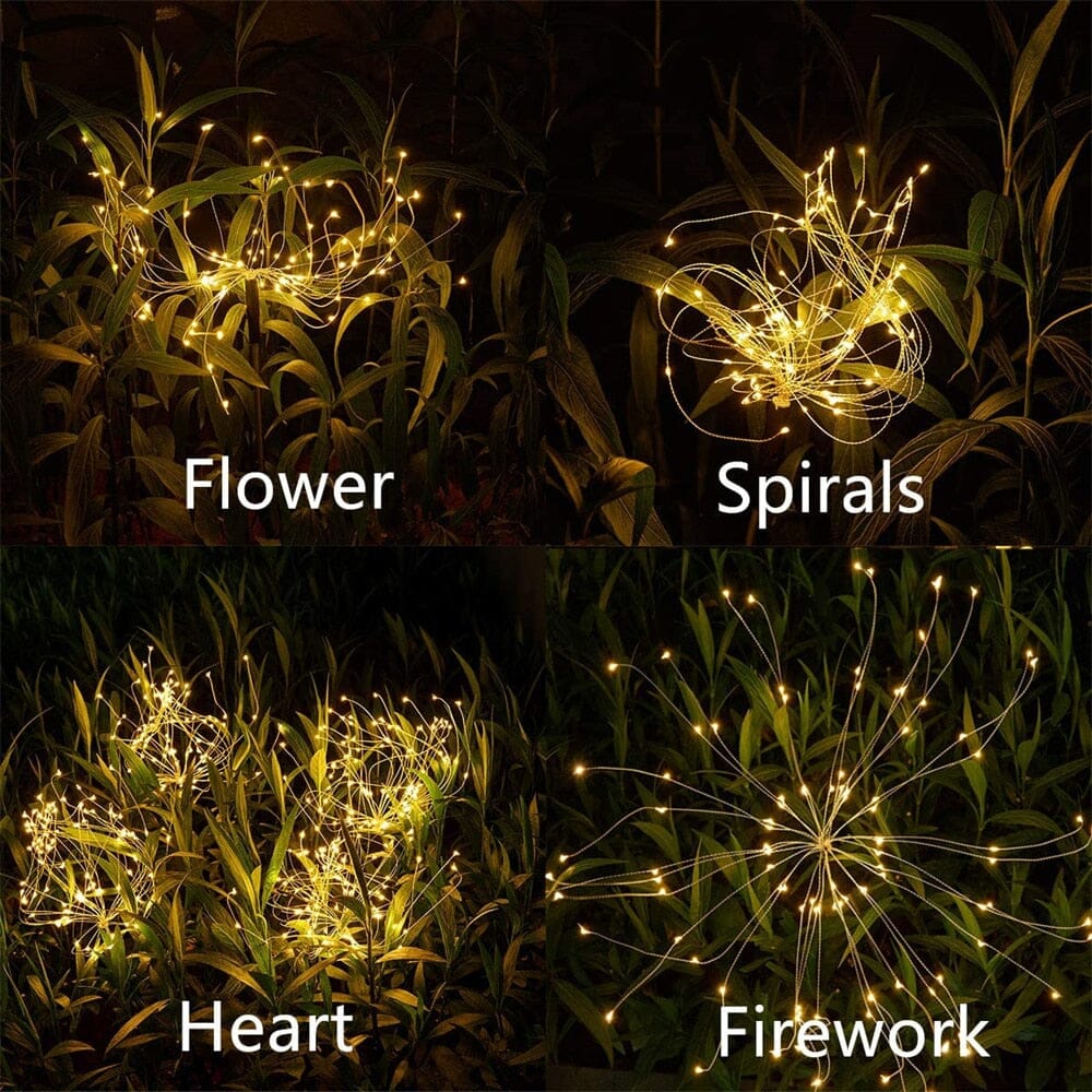 Garden lights LED Fireworks Lamp sold by Fleurlovin, Free Shipping Worldwide