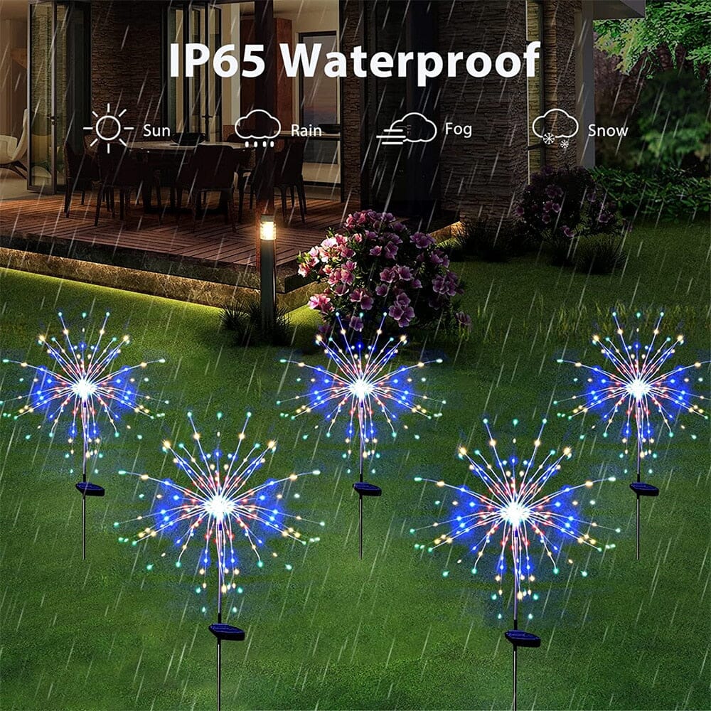 Garden lights LED Fireworks Lamp sold by Fleurlovin, Free Shipping Worldwide