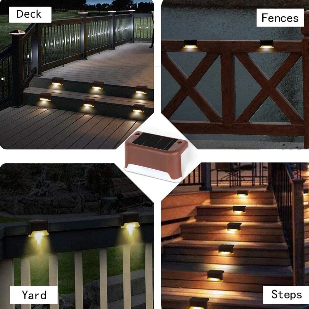 Garden lights LED Solar Staircase Lights sold by Fleurlovin, Free Shipping Worldwide