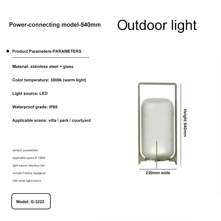 Garden lights Modern Terrace Garden Outdoor Lights sold by Fleurlovin, Free Shipping Worldwide