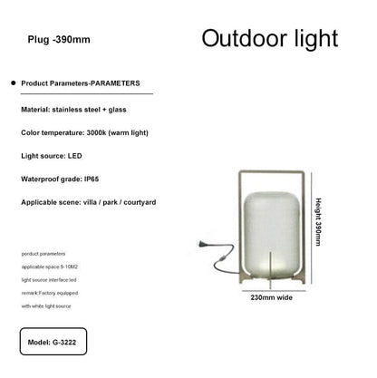 Garden lights Modern Terrace Garden Outdoor Lights sold by Fleurlovin, Free Shipping Worldwide