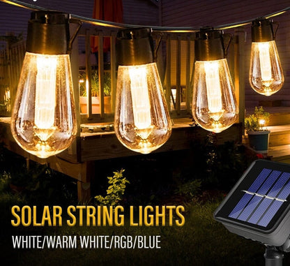 Garden lights NYRA LED Solar String Lights IP65 Waterproof sold by Fleurlovin, Free Shipping Worldwide