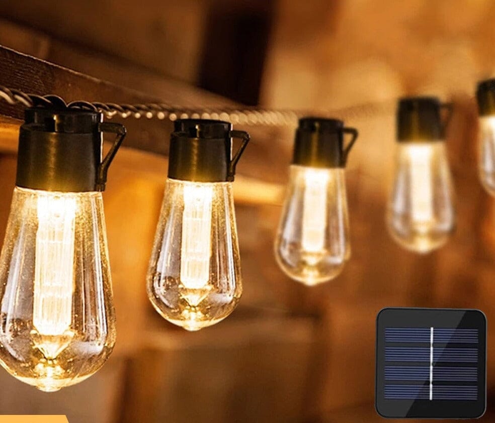 Garden lights NYRA LED Solar String Lights IP65 Waterproof sold by Fleurlovin, Free Shipping Worldwide