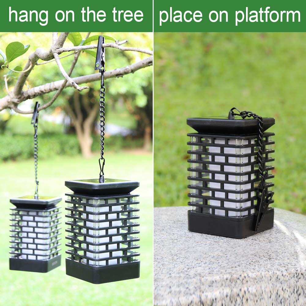 Garden lights Outdoor Hanging Solar Lights Flickering Flame Lights sold by Fleurlovin, Free Shipping Worldwide