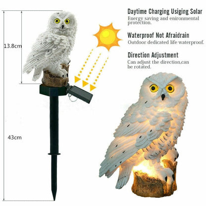 Garden lights Owl Garden Lights Solar Powered sold by Fleurlovin, Free Shipping Worldwide