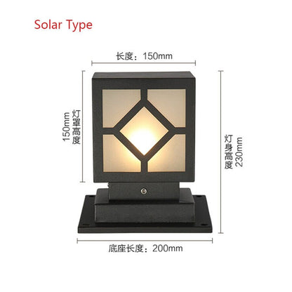 Garden lights Premium Japanese Square Courtyard Lamp sold by Fleurlovin, Free Shipping Worldwide