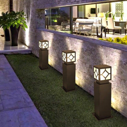 Garden lights Premium Japanese Square Courtyard Lamp sold by Fleurlovin, Free Shipping Worldwide