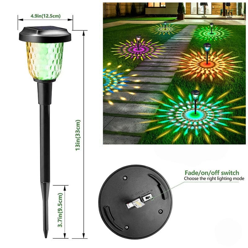 Garden lights Rainbow Garden Solar Lights sold by Fleurlovin, Free Shipping Worldwide