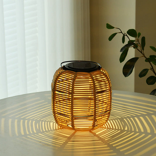 Garden lights Rattan Yard Lantern Basket sold by Fleurlovin, Free Shipping Worldwide