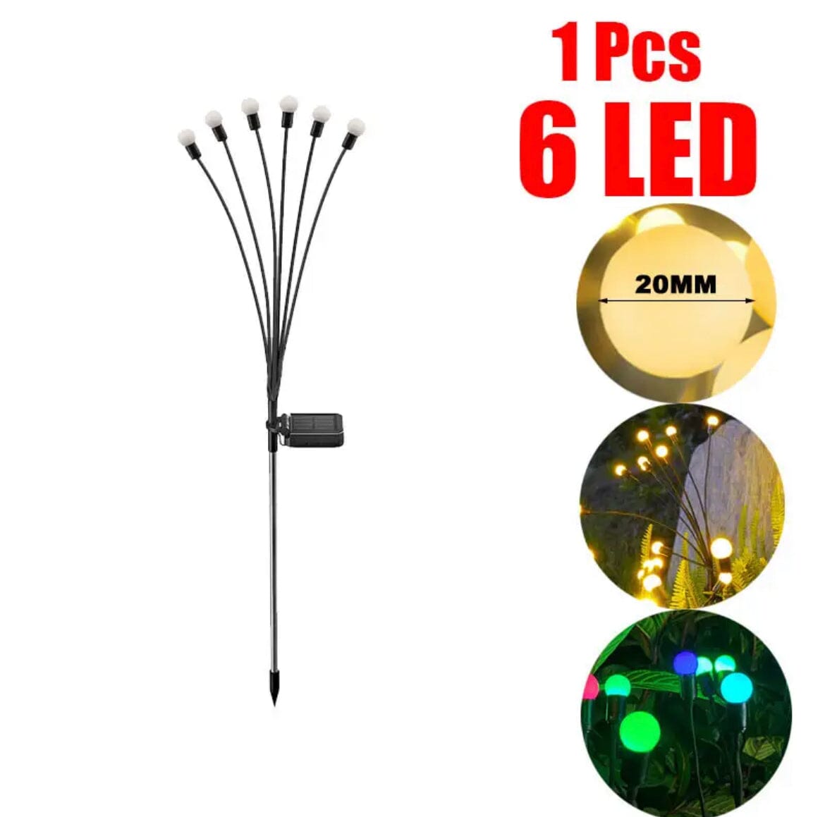 Garden lights Solar LED Firefly Garden lights sold by Fleurlovin, Free Shipping Worldwide