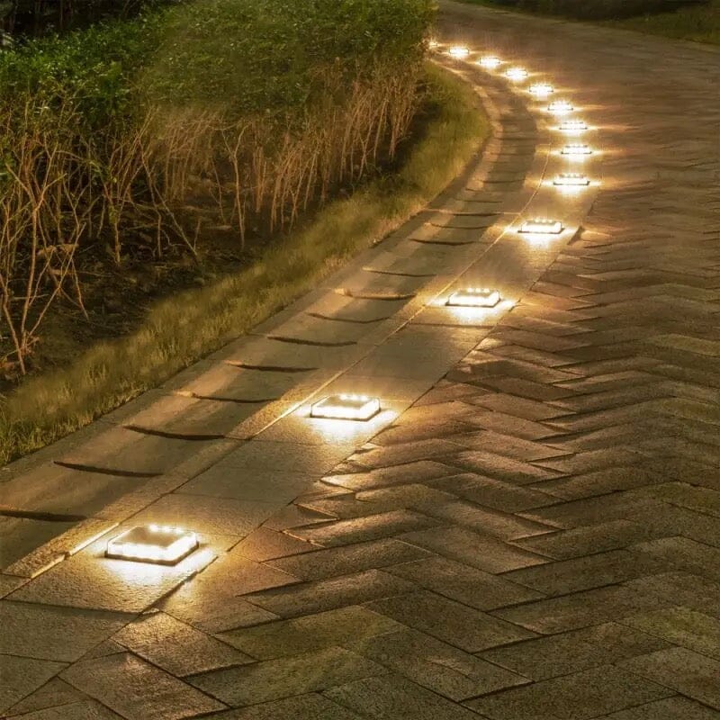 Garden lights Solar LED Square floor Lights sold by Fleurlovin, Free Shipping Worldwide