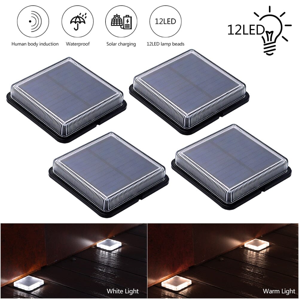 Garden lights Solar LED Square floor Lights sold by Fleurlovin, Free Shipping Worldwide