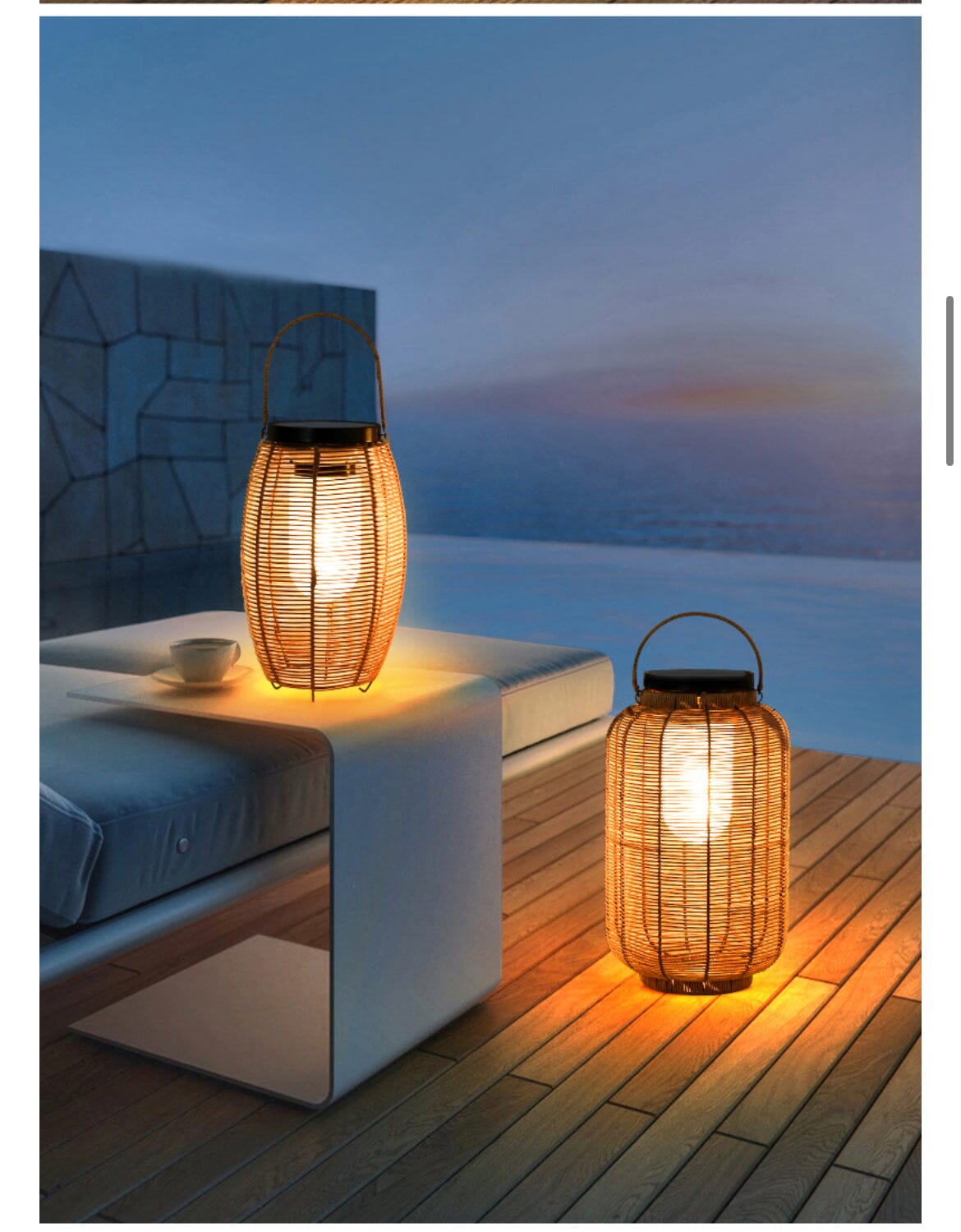 Garden lights Solar Rattan Art Atmosphere Lights sold by Fleurlovin, Free Shipping Worldwide