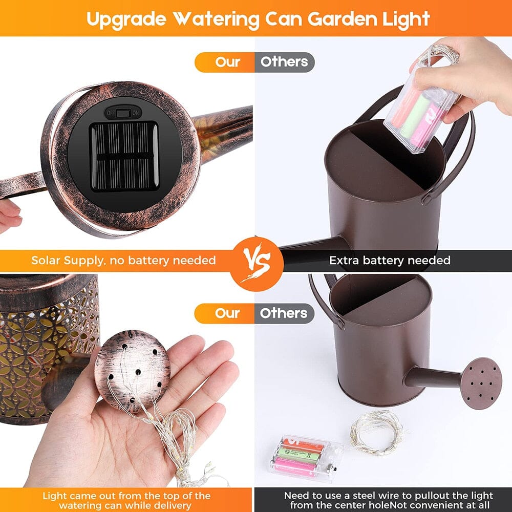 Garden lights Watering can LED light sold by Fleurlovin, Free Shipping Worldwide