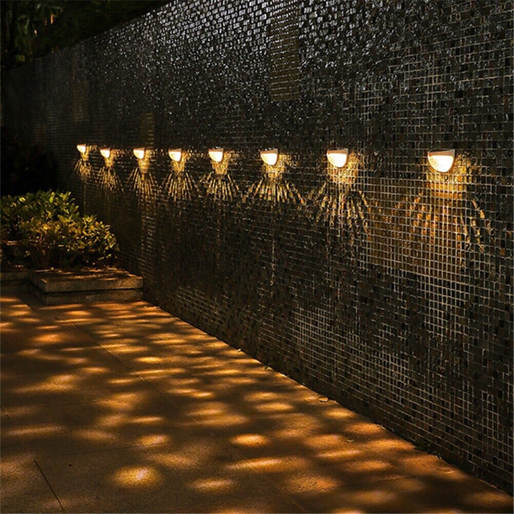 Garden lights Wilson LED Solar Wall Lamp sold by Fleurlovin, Free Shipping Worldwide