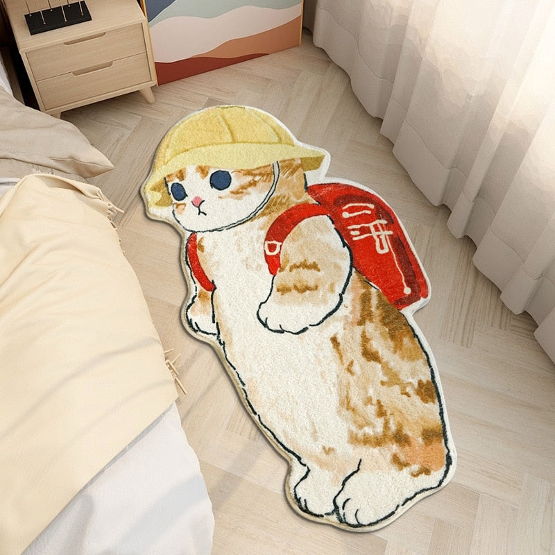  Ginger Cat Vacation Rug sold by Fleurlovin, Free Shipping Worldwide