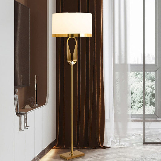  Golden Art Deco Floor Lamp sold by Fleurlovin, Free Shipping Worldwide