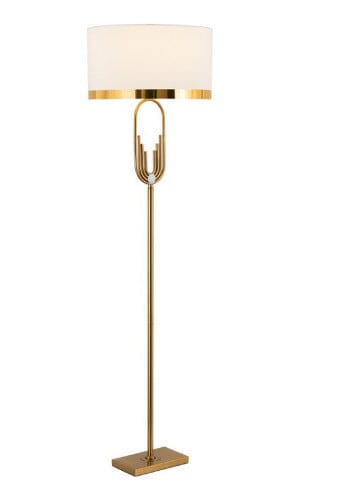  Golden Art Deco Floor Lamp sold by Fleurlovin, Free Shipping Worldwide