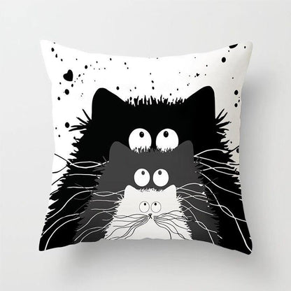  Happy Cat Pillowcase sold by Fleurlovin, Free Shipping Worldwide