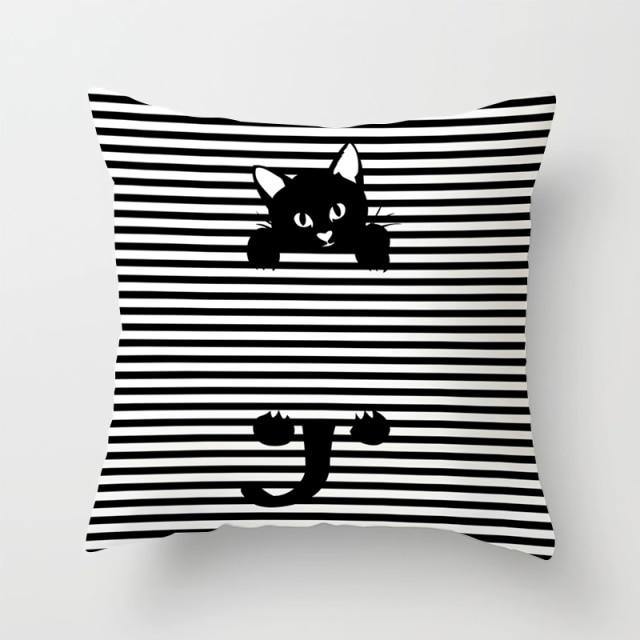  Happy Cat Pillowcase sold by Fleurlovin, Free Shipping Worldwide